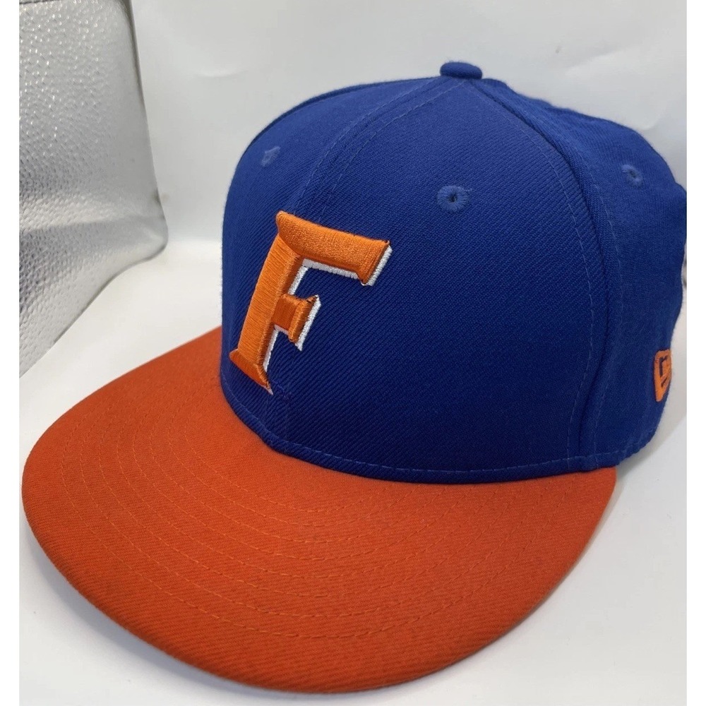 University of FLORIDA GATORS New Era Fitted Ball Hat size 7 3/8 Wool Blend